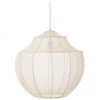 Westwing Collection Pendelleuchte Beau aus Netzstoff in Cremefarben, Ø 52 x H 52 cm -Leuchten Verkaufsladen Pendelleuchte Beau aus Netzstoff in Cremefarben 6