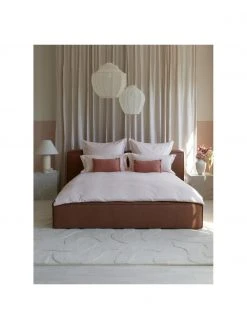 Westwing Collection Pendelleuchte Beau aus Netzstoff in Cremefarben, Ø 52 x H 52 cm -Leuchten Verkaufsladen Pendelleuchte Beau aus Netzstoff in Cremefarben 8