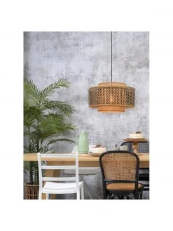 Pendelleuchte Bhutan aus Bambus, Ø 50 x H 30 cm -Leuchten Verkaufsladen Pendelleuchte Bhutan aus Bambus 1