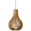 Lucide Pendelleuchte Bodo aus Holz, Ø 38 x H 55 cm -Leuchten Verkaufsladen Pendelleuchte Bodo aus Holz