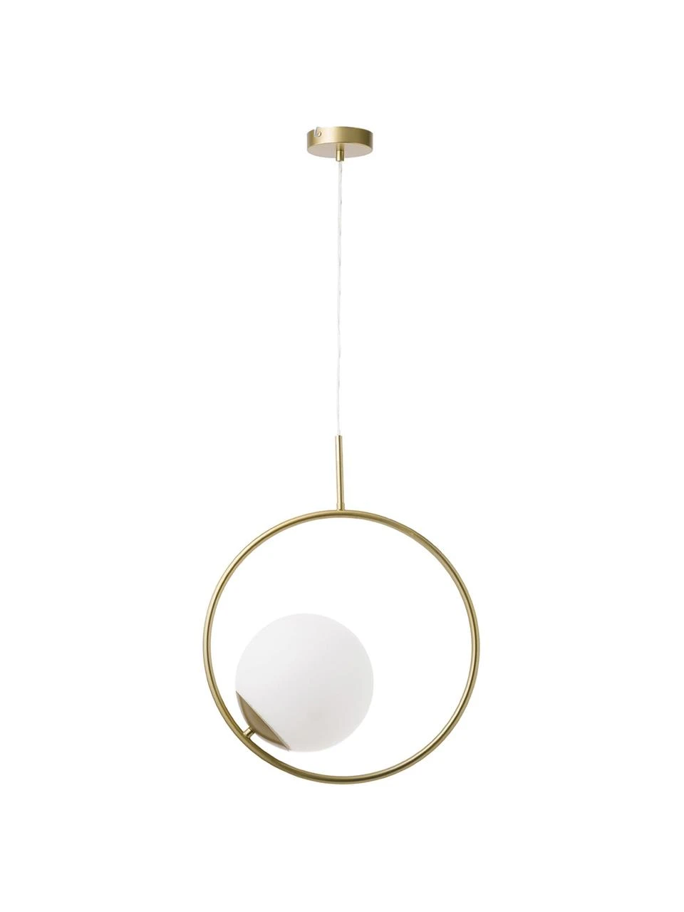 Westwing Collection Pendelleuchte Chloe aus Opalglas, B 40 x H 51 cm 7 Westwing Collection Pendelleuchte Chloe aus Opalglas, B 40 x H 51 cm – Bild 5