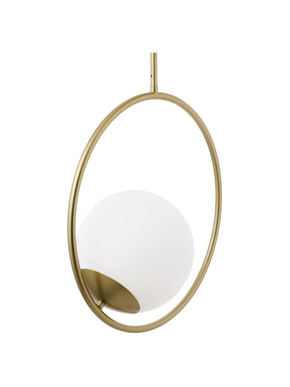 Westwing Collection Pendelleuchte Chloe aus Opalglas, B 40 x H 51 cm 8 Westwing Collection Pendelleuchte Chloe aus Opalglas, B 40 x H 51 cm – Bild 6