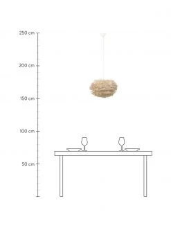 Umage Pendelleuchte Eos aus Federn, Ø 45 x H 30 cm -Leuchten Verkaufsladen Pendelleuchte Eos aus Federn 8