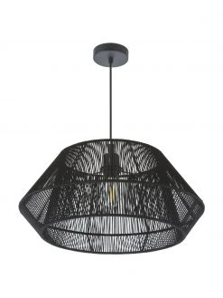 Westwing Collection Pendelleuchte Hadi in Kordeloptik, Ø 48 x H 22 cm -Leuchten Verkaufsladen Pendelleuchte Hadi in Kordeloptik 3