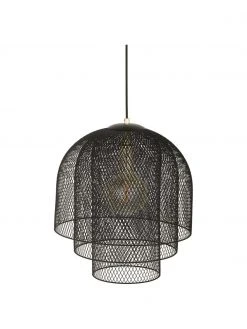 Westwing Collection Pendelleuchte Louie aus Metall, Ø 40 x H 43 cm