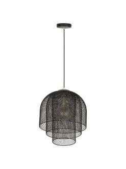 Westwing Collection Pendelleuchte Louie aus Metall, Ø 40 x H 43 cm -Leuchten Verkaufsladen Pendelleuchte Louie aus Metall 3