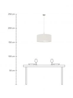 Westwing Collection Pendelleuchte Parry, Ø 53 x H 25 cm -Leuchten Verkaufsladen Pendelleuchte Parry 3