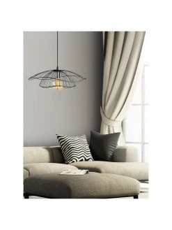 Pendelleuchte Tel aus Metall, Ø 50 x H 14 cm -Leuchten Verkaufsladen Pendelleuchte Tel aus Metall 2