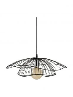 Pendelleuchte Tel aus Metall, Ø 50 x H 14 cm