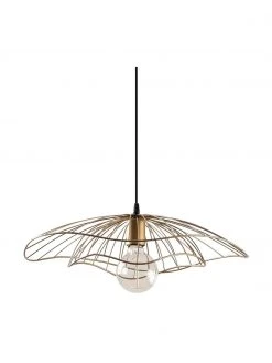 Pendelleuchte Tel aus Metall, Ø 50 x H 14 cm