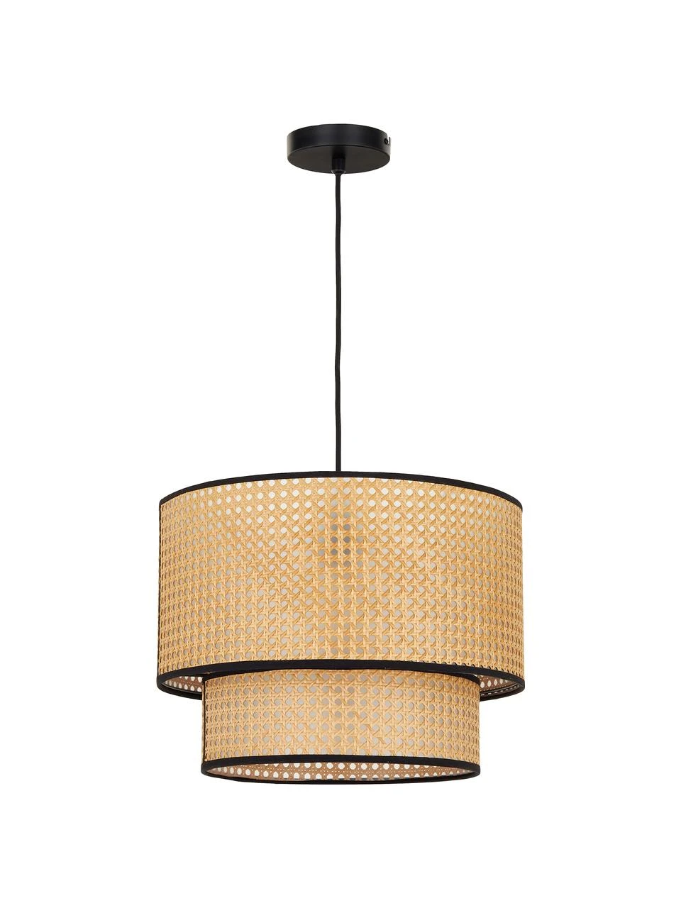 Westwing Collection Pendelleuchte Vienna aus Wiener Geflecht, Ø 40 x H 30 cm 7 Westwing Collection Pendelleuchte Vienna aus Wiener Geflecht, Ø 40 x H 30 cm – Bild 5