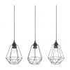 Westwing Collection Pendelleuchte Wire im Industrial-Style, B 75 x H 25 cm