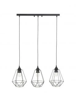 Westwing Collection Pendelleuchte Wire im Industrial-Style, B 75 x H 25 cm -Leuchten Verkaufsladen Pendelleuchte Wire im Industrial Style 4