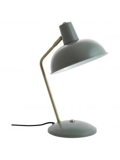 Retro-Schreibtischlampe Hood in Salbeigr&uuml;n, B 20 x H 38 cm