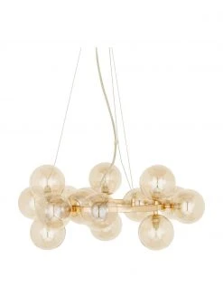 By Rydens Runde Glaskugel Pendelleuchte Splendor, Ø 58 x H 22 cm