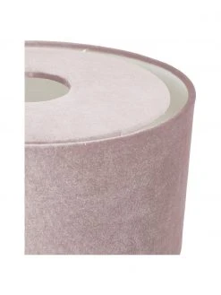 Westwing Collection Samt-Tischlampe Frida in Altrosa, Ø 30 x H 36 cm -Leuchten Verkaufsladen Samt Tischlampe Frida in Altrosa 4