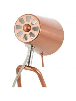 Schreibtischlampe Zet in Kupfer, B 16 x H 35 cm -Leuchten Verkaufsladen Schreibtischlampe Zet in Kupfer 5