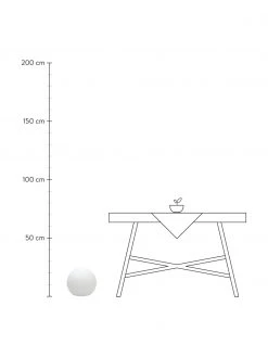 Schwimmende Solar Gartenleuchte Buly mit Farbwechsel und Fernbedienung, Ø 30 x H 27 cm -Leuchten Verkaufsladen Schwimmende Solar Gartenleuchte Buly mit Farbwechsel und Fernbedienung 2