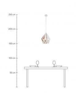 Skandi-Pendelleuchte Carlton, Ø 31 x H 40 cm -Leuchten Verkaufsladen Skandi Pendelleuchte Carlton 2