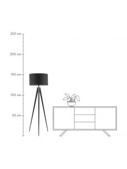 Westwing Collection Skandi-Tripod Stehlampe Jake, Ø 50 x H 154 cm -Leuchten Verkaufsladen Skandi Tripod Stehlampe Jake 10