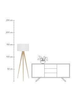 Westwing Collection Skandi-Tripod Stehlampe Jake, ∅ 50 x H 154 cm 11 Westwing Collection Skandi-Tripod Stehlampe Jake, ∅ 50 x H 154 cm -Leuchten Verkaufsladen Skandi Tripod Stehlampe Jake 3