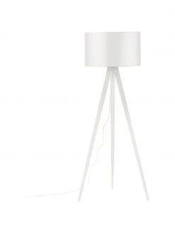 Westwing Collection Skandi-Tripod Stehlampe Jake aus Massivholz, Ø 60 cm, H 150 cm