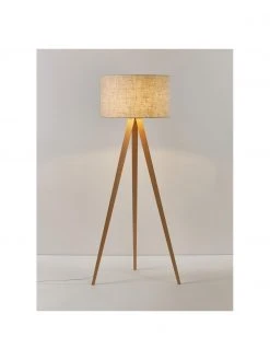 Westwing Collection Skandi-Tripod Stehlampe Jake aus Massivholz, Ø 60 cm, H 150 cm -Leuchten Verkaufsladen Skandi Tripod Stehlampe Jake aus Massivholz 4