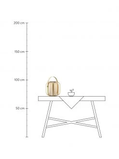 Nordlux Solar Au&szlig;enleuchte Bob To-Go aus Bambus, Ø 32 x H 30 cm -Leuchten Verkaufsladen Solar Aussenleuchte Bob To Go aus Bambus 2