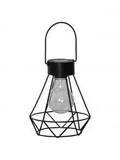 Solar Au&szlig;enleuchte Eddy zum H&auml;ngen oder Stellen, B 13 x H 16 cm