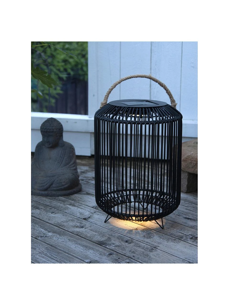 Solar Außenleuchte Sunlight, Ø 34 x H 48 cm 4 Solar Außenleuchte Sunlight, Ø 34 x H 48 cm – Bild 2