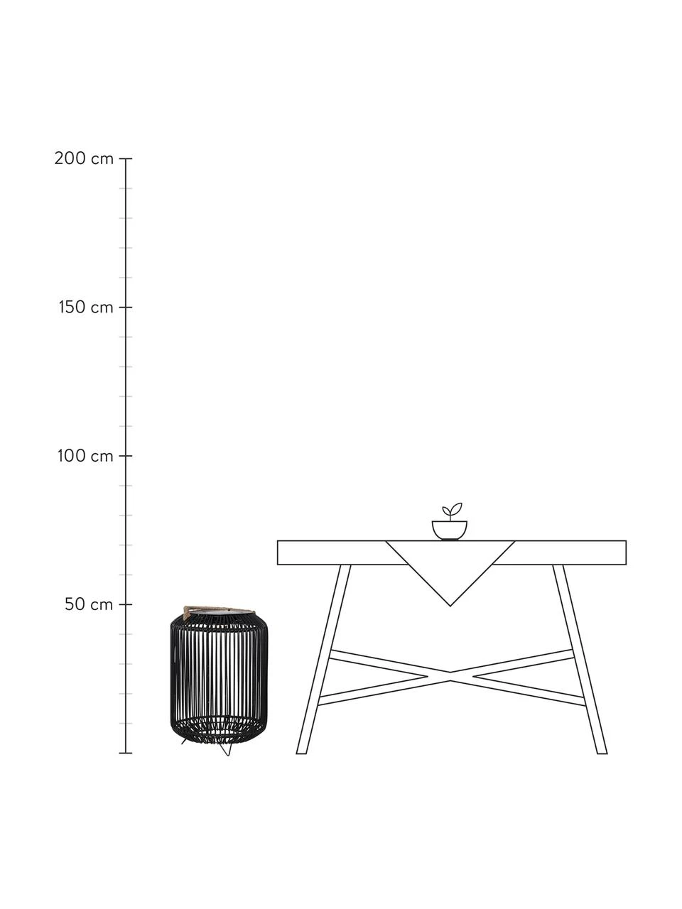 Solar Außenleuchte Sunlight, Ø 34 x H 48 cm 5 Solar Außenleuchte Sunlight, Ø 34 x H 48 cm – Bild 3