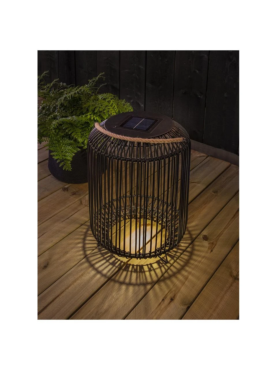 Solar Außenleuchte Sunlight, Ø 34 x H 48 cm 7 Solar Außenleuchte Sunlight, Ø 34 x H 48 cm – Bild 5