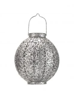 Pauleen Solar Au&szlig;enleuchte Sunshine Aura zum H&auml;ngen oder Stellen, Ø 21 x H 25 cm