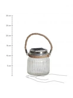 Solar Außentischlampe Glass Jar, B 11 x H 12 cm 9 Solar Außentischlampe Glass Jar, B 11 x H 12 cm -Leuchten Verkaufsladen Solar Aussentischlampe Glass Jar 2