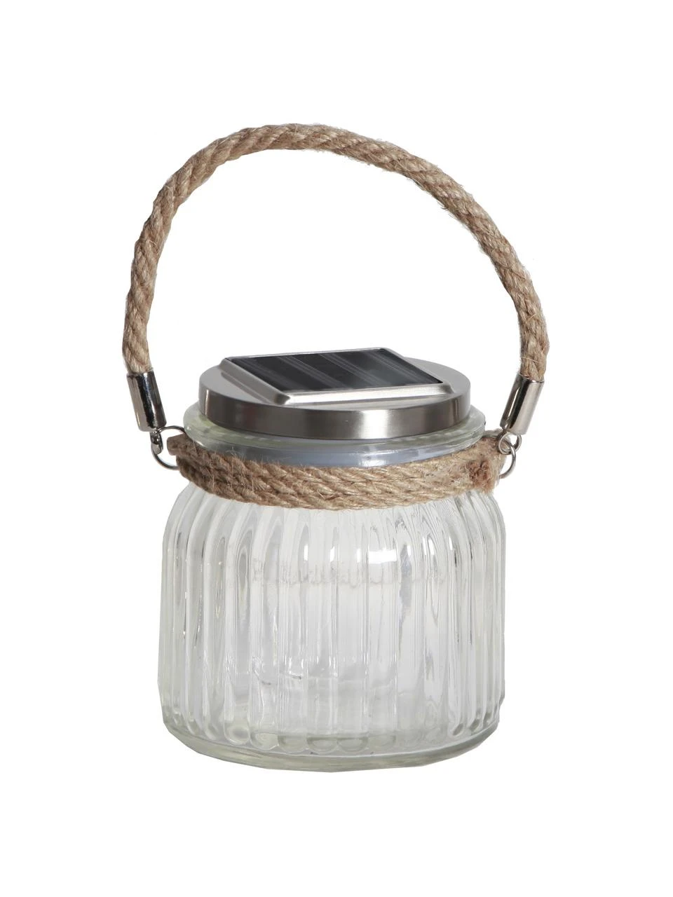 Solar Außentischlampe Glass Jar, B 11 x H 12 cm 3 Solar Außentischlampe Glass Jar, B 11 x H 12 cm