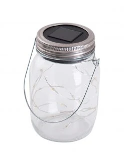 Solar Au&szlig;entischlampe Nanay, 3 St&uuml;ck, Ø 8 cm, H 13 cm -Leuchten Verkaufsladen Solar Aussentischlampe Nanay 3 Stuck 3