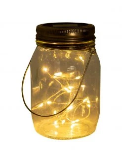 Solar Au&szlig;entischlampe Nanay, 3 St&uuml;ck, Ø 8 cm, H 13 cm -Leuchten Verkaufsladen Solar Aussentischlampe Nanay 3 Stuck 5