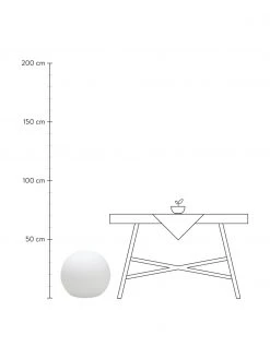 Solar Gartenleuchte Buly mit Farbwechsel und Fernbedienung, Ø 50 x H 44 cm -Leuchten Verkaufsladen Solar Gartenleuchte Buly mit Farbwechsel und Fernbedienung 2