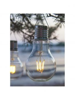 Solar H&auml;ngelampe Fille, 2 St&uuml;ck, Ø 10 x H 18 cm -Leuchten Verkaufsladen Solar Hangelampe Fille 2 Stuck 5