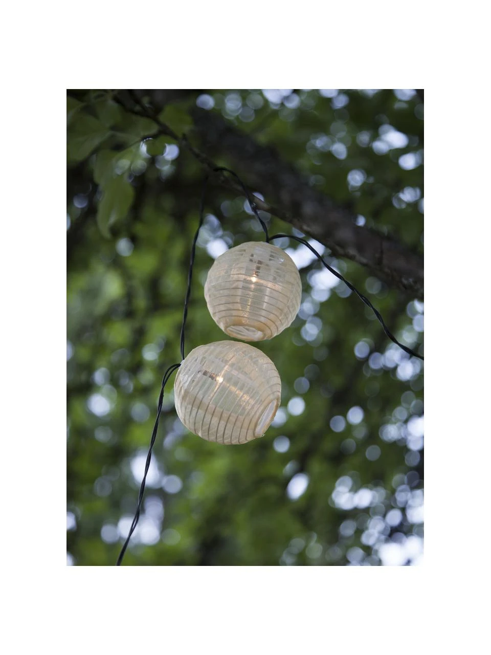 Solar Lichterkette Festival, 440 cm, 10 Lampions, L 440 cm 7 Solar Lichterkette Festival, 440 cm, 10 Lampions, L 440 cm – Bild 5