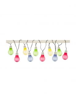 Solar Lichterkette Glow, 150 cm, 10 Lampions, L 150 cm