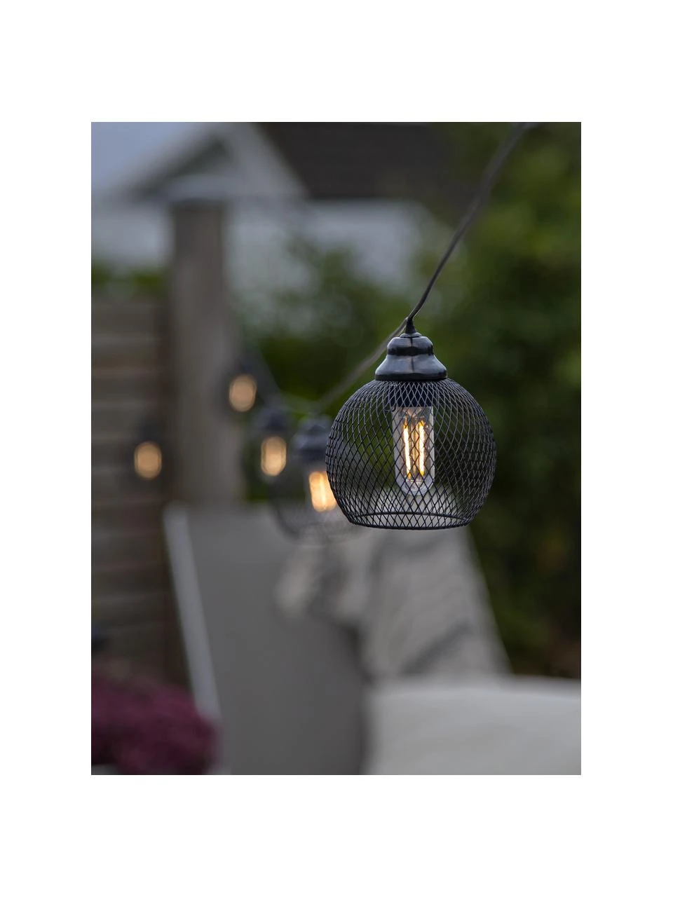 Solar Lichterkette Sunlight, 700 cm, 8 Lampions, L 700 cm 7 Solar Lichterkette Sunlight, 700 cm, 8 Lampions, L 700 cm – Bild 5