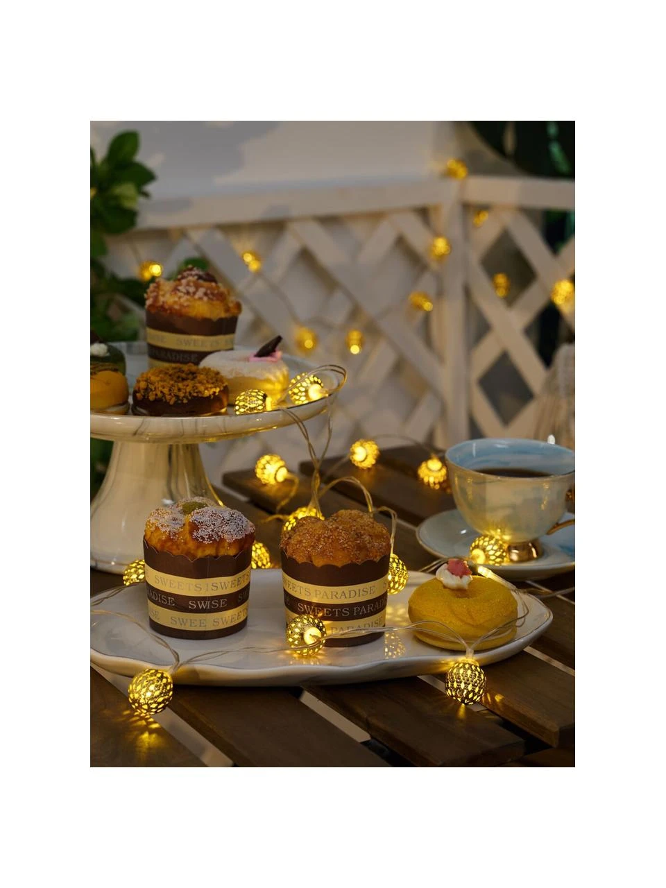 Pauleen Solar Lichterkette Sunshine Glamour, 280 cm, 20 Lampions, L 280 cm 7 Pauleen Solar Lichterkette Sunshine Glamour, 280 cm, 20 Lampions, L 280 cm – Bild 5