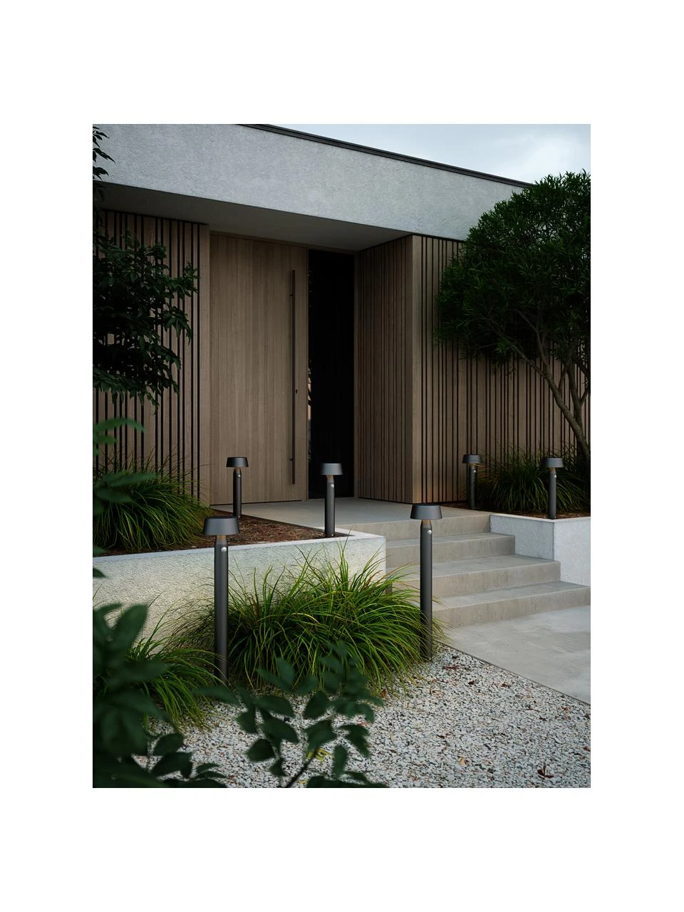 Nordlux Solar Wegeleuchte Nama mit Bewegungssensor, Ø 17 x H 50 cm 4 Nordlux Solar Wegeleuchte Nama mit Bewegungssensor, Ø 17 x H 50 cm – Bild 2