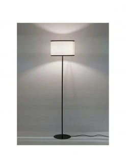 Westwing Collection Stehlampe Claudette mit Leinenschirm, Ø 40 x H 165 cm -Leuchten Verkaufsladen Stehlampe Claudette mit Leinenschirm 3