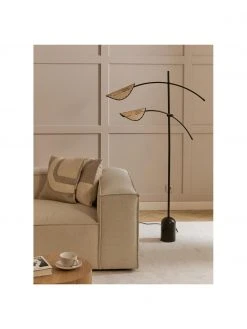 Westwing Collection Stehlampe Freja aus Wiener Geflecht, B 100 x H 160 cm 10 Westwing Collection Stehlampe Freja aus Wiener Geflecht, B 100 x H 160 cm -Leuchten Verkaufsladen Stehlampe Freja aus Wiener Geflecht 2