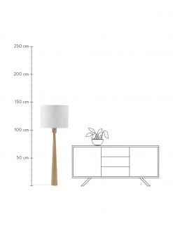 Westwing Collection Stehlampe Jascha aus hellem Eschenholz, Ø 50 x H 145 cm 10 Westwing Collection Stehlampe Jascha aus hellem Eschenholz, Ø 50 x H 145 cm -Leuchten Verkaufsladen Stehlampe Jascha aus hellem Eschenholz 2