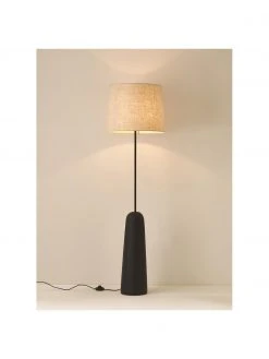 Westwing Collection Stehlampe Kaya mit Betonfu&szlig;, Ø 45 x H 156 cm -Leuchten Verkaufsladen Stehlampe Kaya mit Betonfuss 2