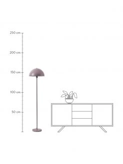 Westwing Collection Stehlampe Matilda in Mauve, Ø 40 x H 164 cm 11 Westwing Collection Stehlampe Matilda in Mauve, Ø 40 x H 164 cm -Leuchten Verkaufsladen Stehlampe Matilda in Mauve 3