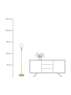 Markslöjd Stehlampe Minna aus Opalglas, Ø 22 x H 144 cm 8 Markslöjd Stehlampe Minna aus Opalglas, Ø 22 x H 144 cm -Leuchten Verkaufsladen Stehlampe Minna aus Opalglas 2